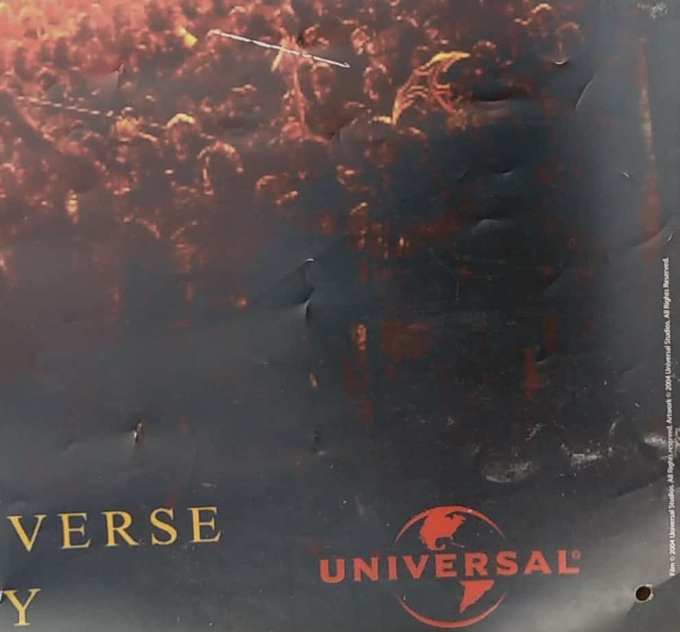Huge 154cm Vinyl Poster The Chronicles Of Riddick Film